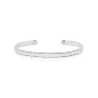 Smooth Stacking Cuff - Silver